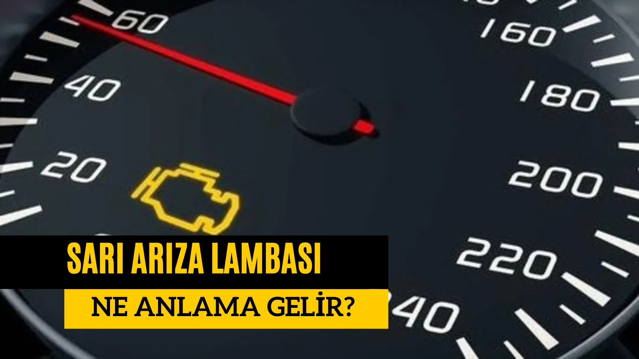 sarı arıza lambası