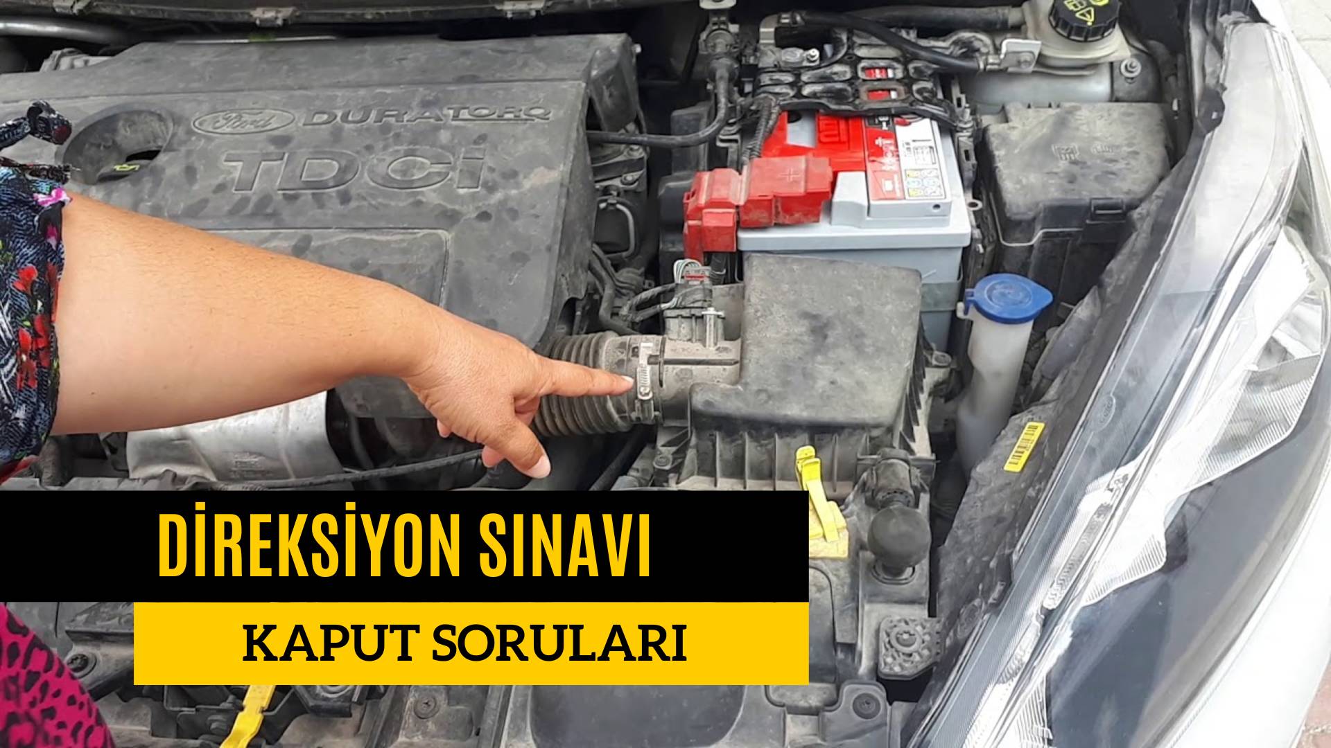 direksiyon sınavı kaput soruları